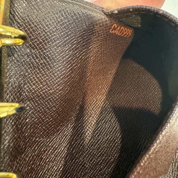 Authentic Louis Vuitton Ebene agenda/passport wallet - Picture 8 of 9